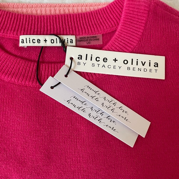 Last Piece!!! Gleeson Ombré Cashmere Sweater from Alice& Olivia - Picture 5 of 6